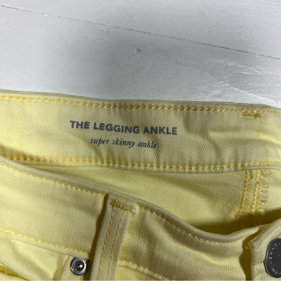 AG Adriano Goldschmied Legging Super Skinny Ankle Jean Womens 31 Raw Hem New - Picture 4 of 16